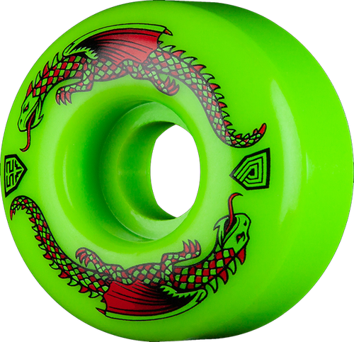 Powell Peralta Dragon Formula Green 52mm 93a Skateboard Rollen
