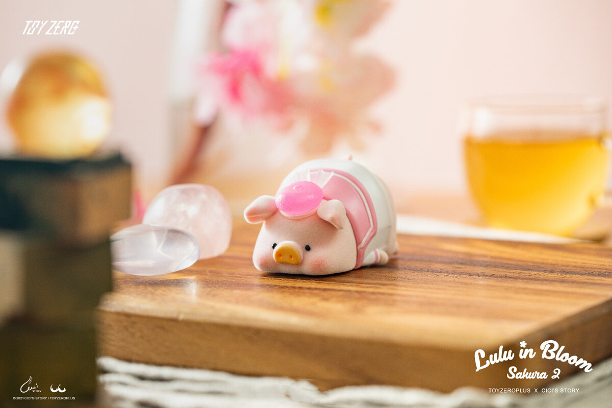 52TOYS LULU Pig Blind Box Model LULU in Bloom Series Collector