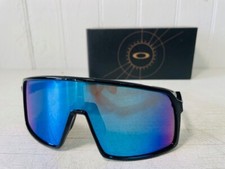 OAKLEY OO9406-9037 SUTRO Polished Black w Prizm Sapphire Lenses Sport Suns  191