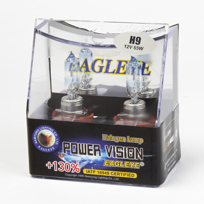 Eagleye Power Vision  H9 12V 65W Headlight bulbs (Pack of 2)