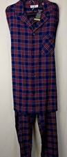 NWT B T MENS ROUNDTREE YORKE SLEEPWEAR FLANNEL PAJAMAS SET Size 3XB PORTUGUESE