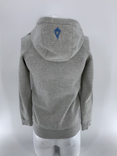 Ivivva Hooded Full Zip Yoga Jacket Sz 14 Girls Gray Cotton Polyester YGI S4-74 - Picture 5 of 11