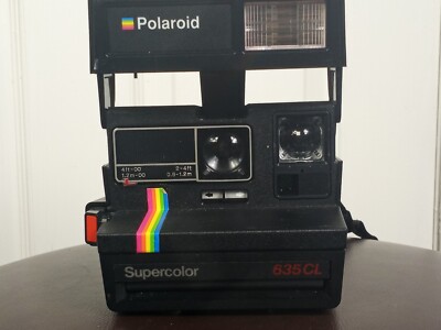 中古美品polaroid 635CL Polaroid 635 CL Camera / Vintage Camera Polaroid Supercolor