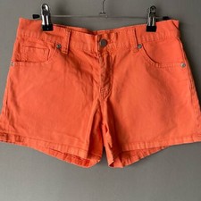New york co. sz 0 orange short shorts