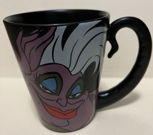 Disney Store Villains Coffee Mug Little Mermaid “URSULA” Beauty Power Charm