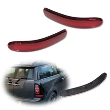OE-Spec Red Lens Rear Bumper Reflectors Lights For 08-14 Mini Cooper Clubman R55