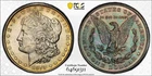 1878 CC Morgan Silver Dollar PCGS MS-63 Rainbow Toning