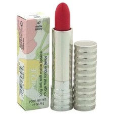 Clinique Long Last Soft Matte Lipstick 47 Matte Peony Full Size Discontinued NIB