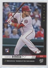 2019 Now Future Pack: MLB Award Winners Expired Redemptions Carter Kieboom 0bx
