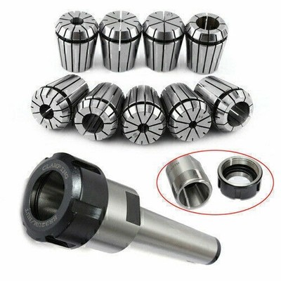 9 Stücke Spannzangensatz ER32 + MT3 M12 ER32 Spannzangenfutter Spannzangen RF