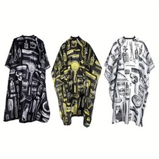 Salon Hair Cutting Apron Barber Cape Hairdressing Styling Waterproof Cloth Gown