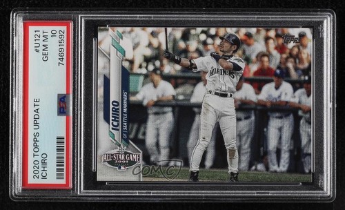 2020 Topps Update All-Star Ichiro Suzuki #U-121 PSA 10 GEM MT HOF
