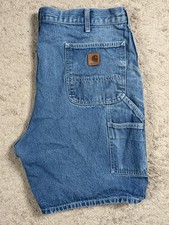 Vintage Carhartt Shorts Mens 40 Fit Carpenter Utility Workwear B28 DST 90s Y2K