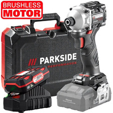 Parkside Performance 20V Cordless Impact Wrench Driver - With Battery & Charger