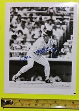 Don Mattingly Autographed 5x4 Photo New York Yankees
