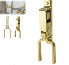 Heavy Duty Instant Locking Gate Latch One-Hand Use for Farm Ranch Backyard