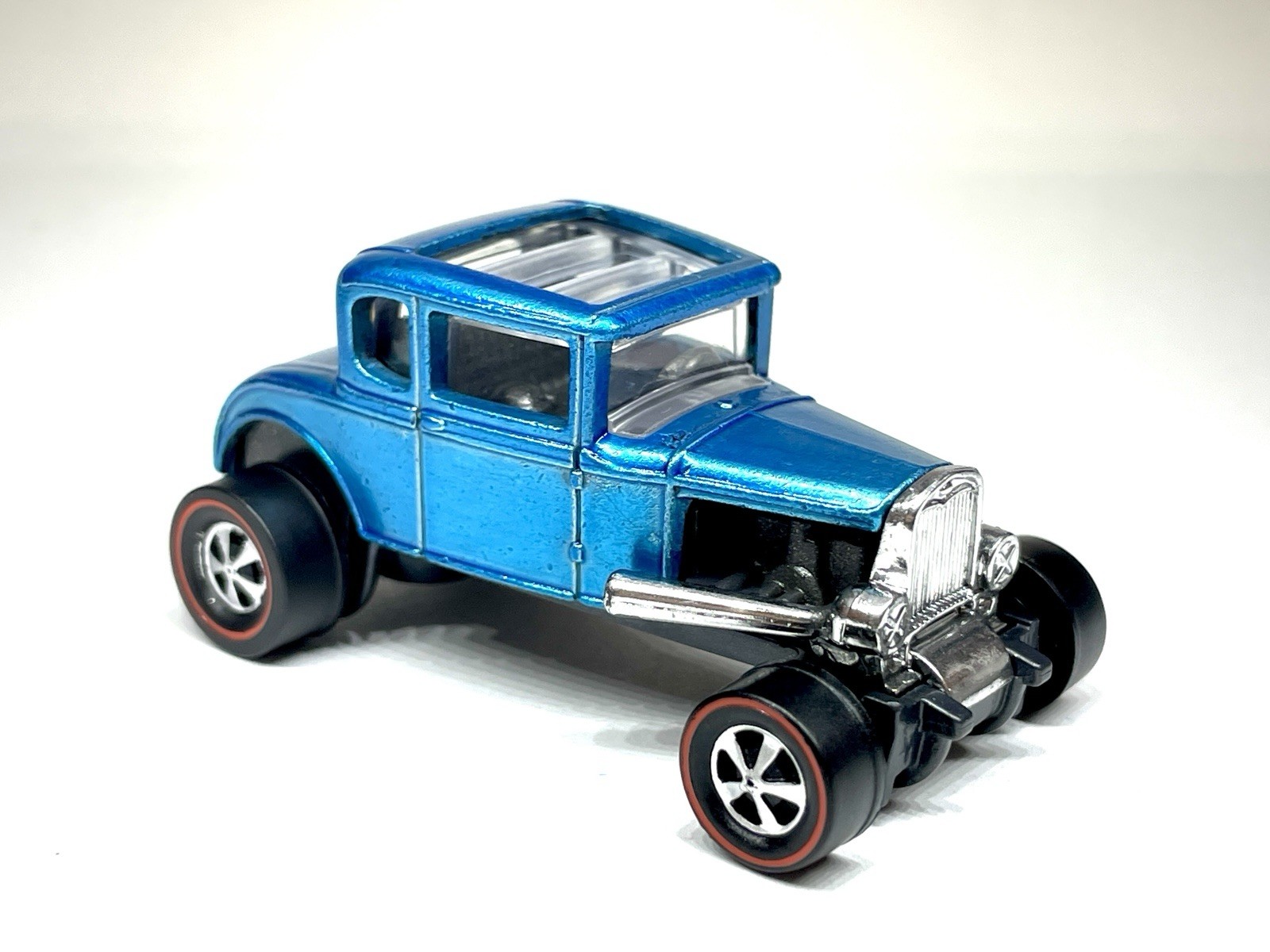 🔥 Hot Wheels HW CUSTOM MADE Spectraflame Blue Ford Model A Custom '31 Redline