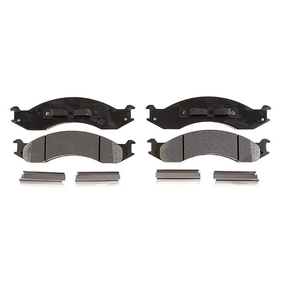 Pastillas de freno delanteras metálicas y zapatas traseras Element3 para Ford E-250 Econoline 1992 Foto 3 de 4