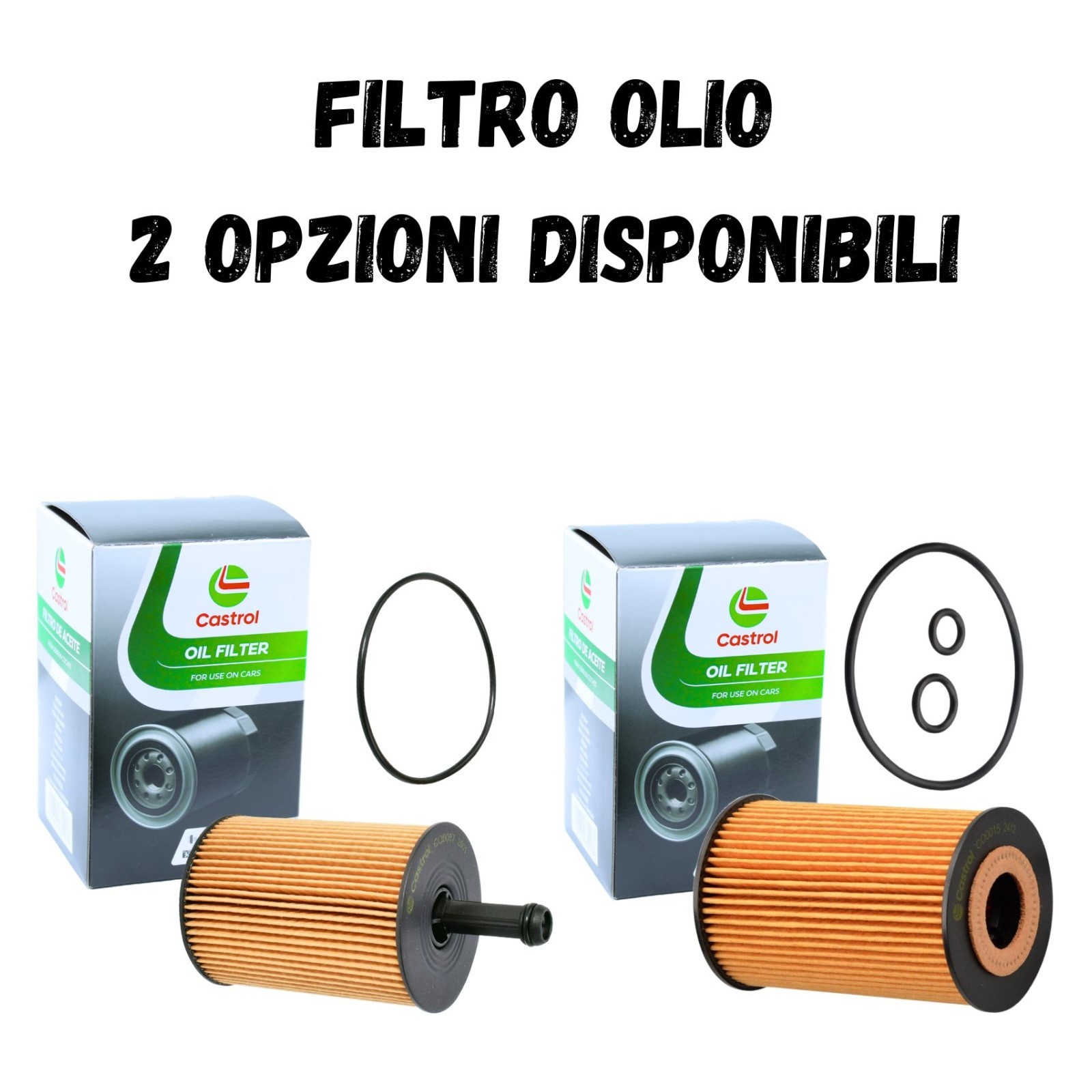 Kit Tagliando Castrol Audi A3 2.0 TDI 4 Filtri + 5l Olio Edge 5w40 Bkd Cbab Cffb - Miniatura 5