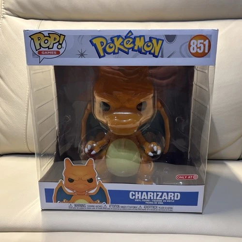 Funko Pop! Pokémon Charizard Jumbo 10 in Vinyl Figure Target Exclusive #851