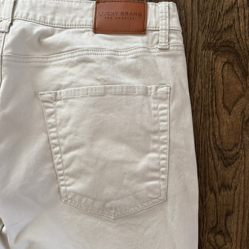 Pantalone uomo Lucky Brand 36x30 (36x27) 223 dritto kaki 5 tasche cotone - Foto 13 di 20