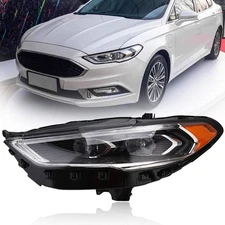 For Ford Fusion 2017-2020 Left Full LED DRL Projector Headlight Headlamp Driver