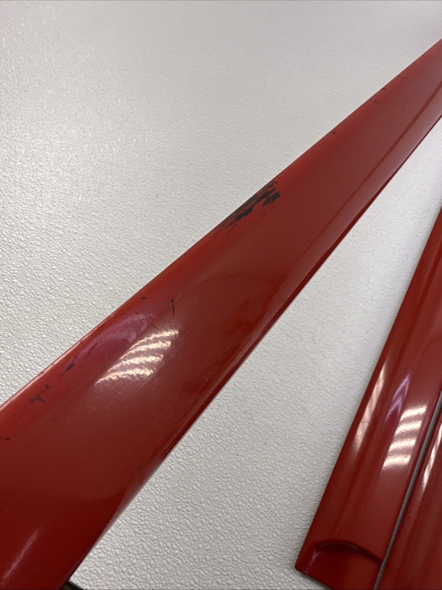 97-01 Jeep Cherokee XJ Complete Set 4 Door Trim Side Molding Flame