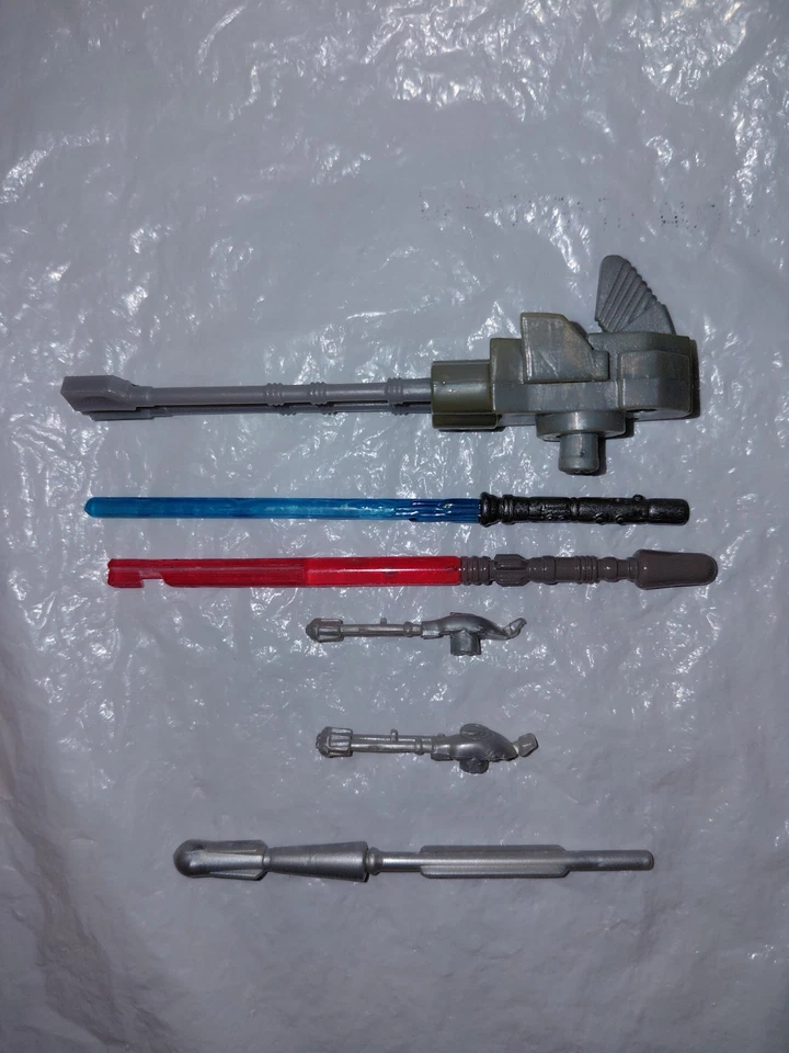 Used Hasbro Star Wars Transformers Crossovers Accessory Lot Boba Fett & Grievous - Image 2 of 4