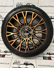 Fiat 500 16" inch Alloy Wheel 51840487 51902573 51902574 Bronze Collezione OEM