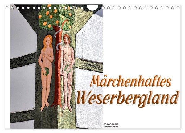 "Calendar 2027 · US Version · Fairytale Weserbergland (Wall Calendar 2027 12\" × 8"-image