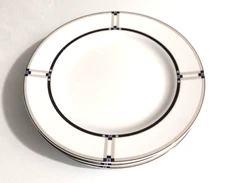 Set Of Four Studio Nova Exhibition Salad Plates