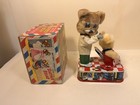 Vintage 1950s Battery Operated Barber Bear Toy W Box & Working T-N Co. Linemar — photo 4