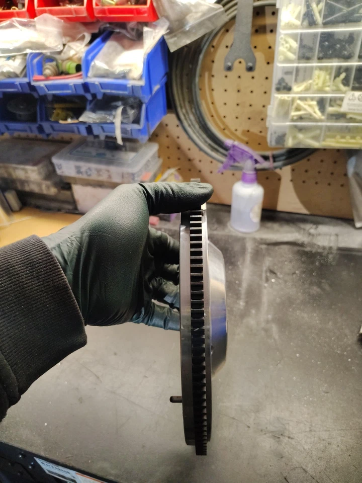 Volante de inercia de aluminio Masters embrague transversal 240 m VW/Audi FW-TT-AL TT ligero Foto 2 de 2