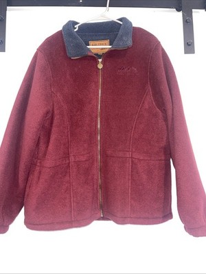 Outback Trading Company Jacket Unisex Large Summit Fleece Full Zip Embroidery