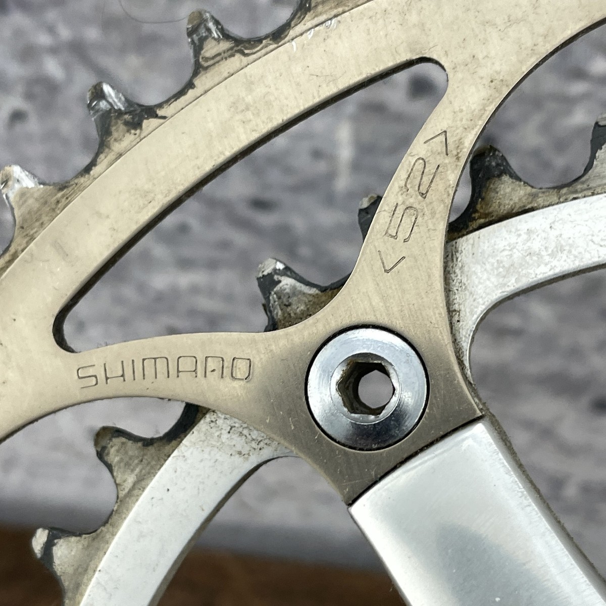 Manivelles Vintage Shimano 600 / FC-6207 manivelles pédalier jeu de Manivelles Vintage Shimano 600 / FC-6207 manivelles pédalier jeu de