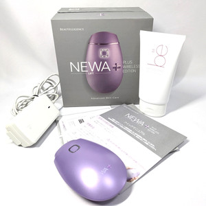 NEWA+ Lift Plus Wireless Edition Purple RF Facial Beauty Device w/Up Gel