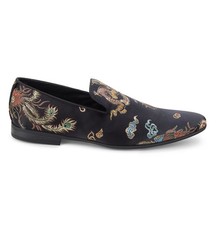SOLD OUT ONLINE Steve Madden P Memfis Embroidered Smoking Slippers Mens Loafers