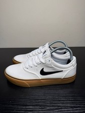 Nike SB Chron 2 Trainers White/Black UK Size 6 Brand New