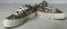 Converse Chuck Taylor All Star Lift Platform Snakeskin Low-Top Women's Size 6