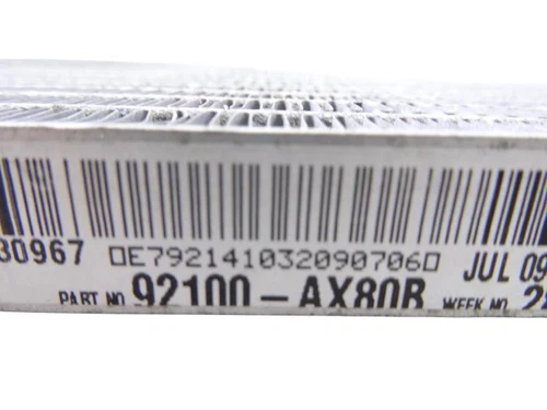 92100AX80B Condensador/Radiador Aire Acondicionado para NISSAN MICRA (K1 215993 - Imagen 3 de 9