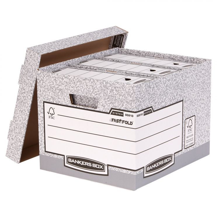 Bankers Box by Fellowes System Standard Storage Box - - Image 2