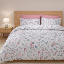 Soft Breathable Washed Cotton Duvet Cover Set King - All-Season Dorm