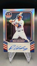 2026 USA Stars & Stripes Prizm ROCH CHOLOWSKY Rookie Auto Silver Prizm #'d /149 