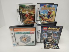Lot of 4 Nintendo DS Cases 3 come with Manuals NO GAMES INCLUDED