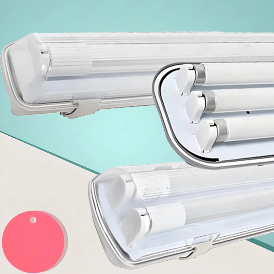 Led Feuchtraumleuchte 60/120/150cm Wannenleuchte Deckenleuchte Feuchtraumlampe - Bild 2 von 4