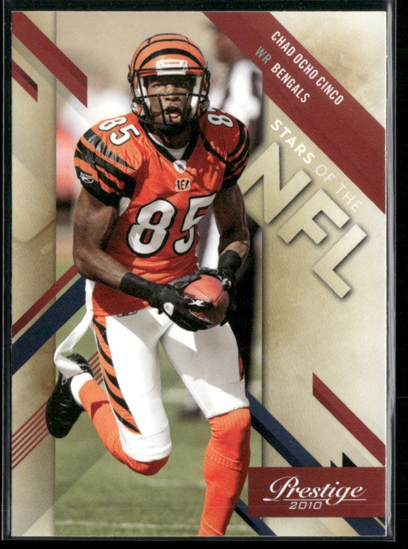 2010 Panini Prestige #13 Chad Johnson Ochocinco Stars of the NFL