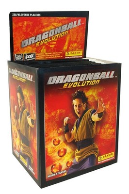 Dragonball Evolution Sticker 1 Display mit 50 Tüten + Sammelalbum - Neu
