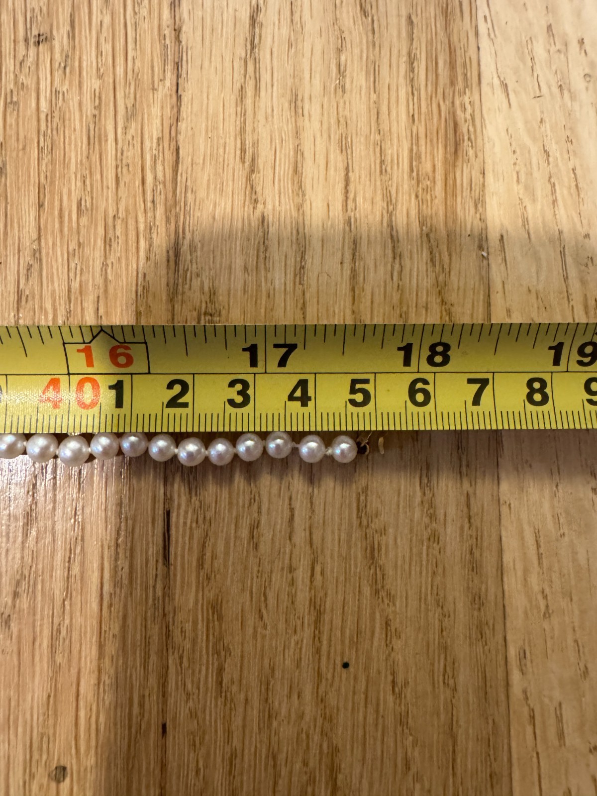 PJS 14K Solid Yellow Gold Clasp Knotted Fresh Wat… - image 9