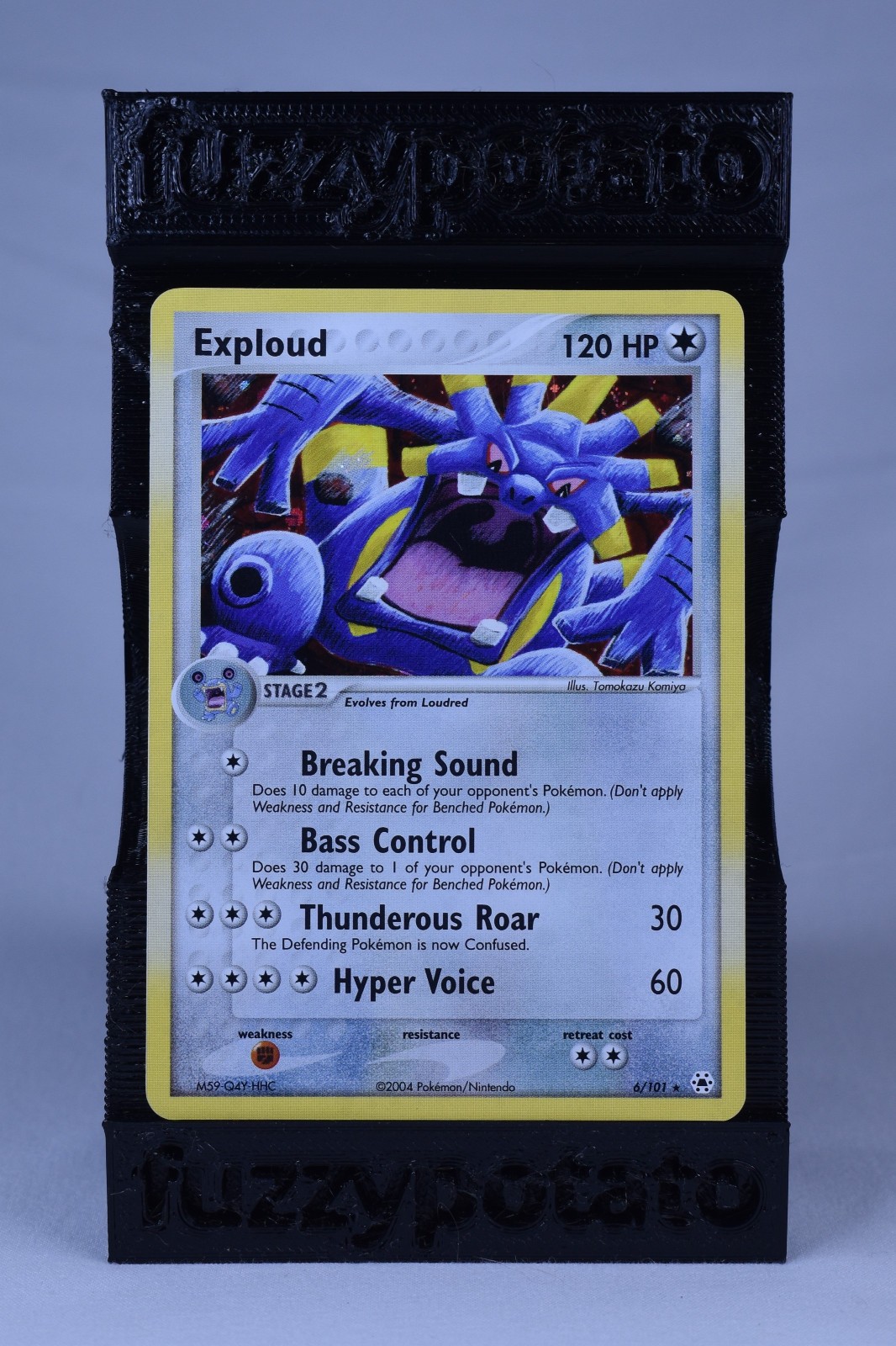 Pokemon TCG - [Holo] Exploud - Lightly Played - 6/101 Hidden Legends