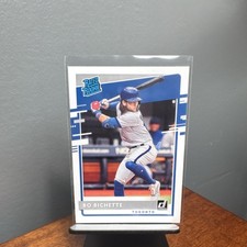 2020 Panini Donruss Bo Bichette #37 Rated Rookie Toronto Blue Jays